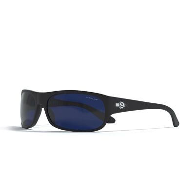 ULLER Airborne Schwarz / Blaue Sonnenbrille