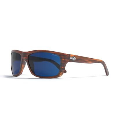 ULLER Alpine Brown Tortoise / Blue Sunglasses