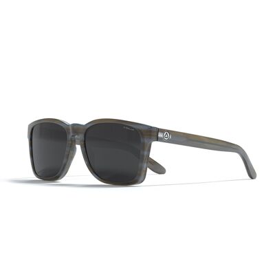 ULLER Jib Brown Striped / Black Sunglasses