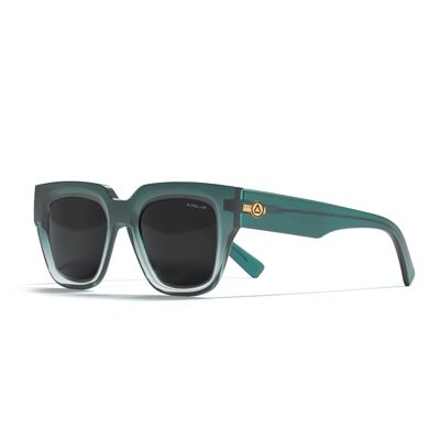 ULLER Boreal Green Striped / Black Sunglasses