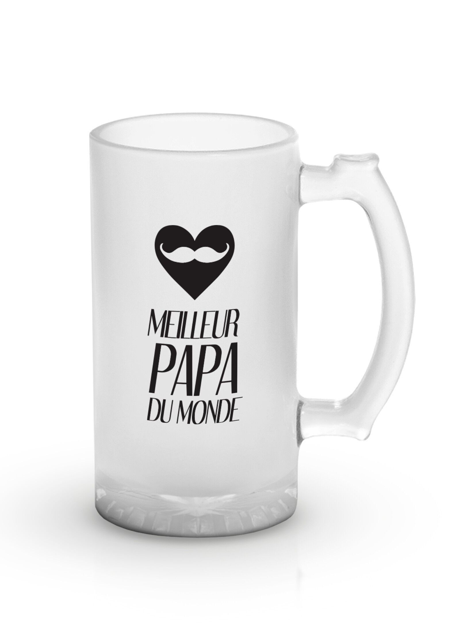 Boccale di birra "Papà migliore del mondo".