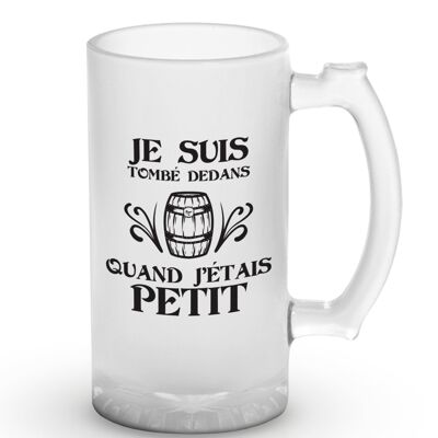 "I fell in..." beer mug