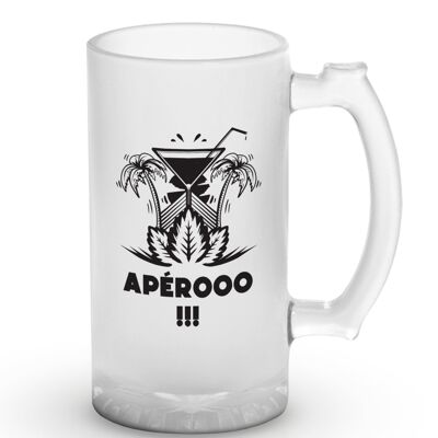 "Apérooo" beer mug