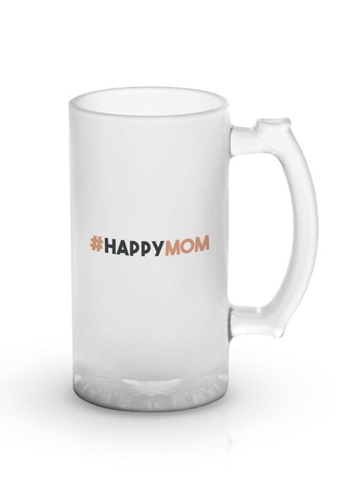 Chope de bière "Happy mom"