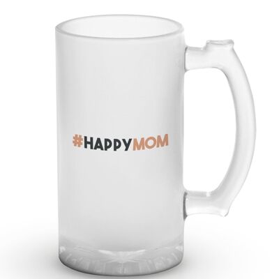 Chope de bière "Happy mom"