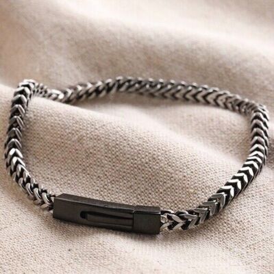 Bracelet chaîne en acier inoxydable épais pour homme