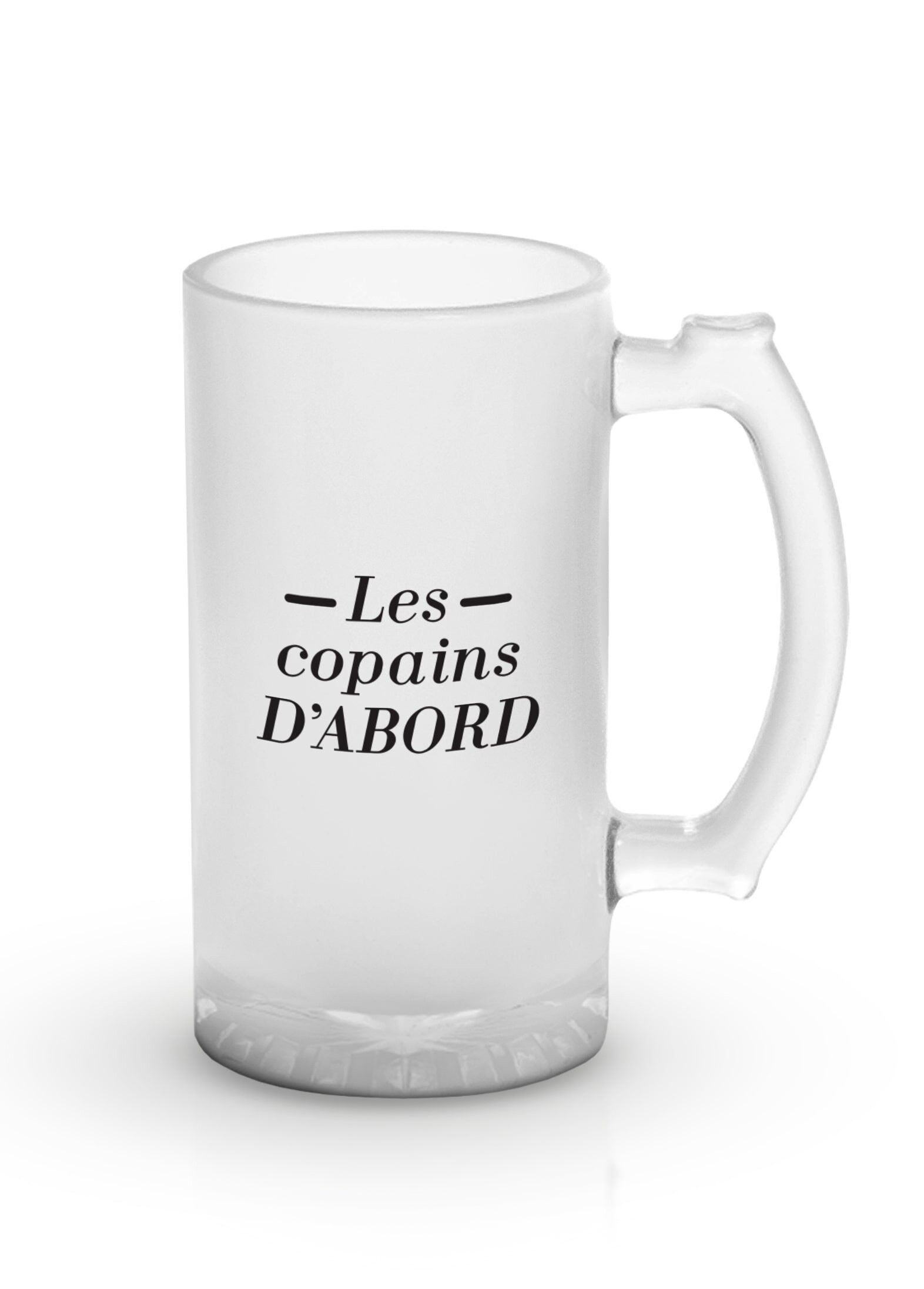 Boccale da birra "Prima gli amici".