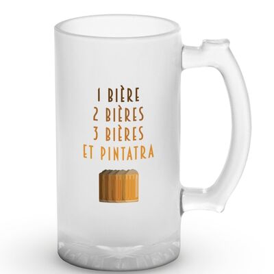 "Pintatra" beer mug