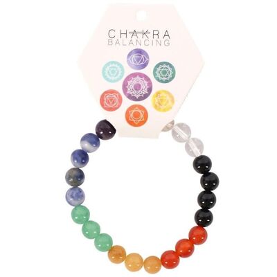 Pulsera de bolas de chakra