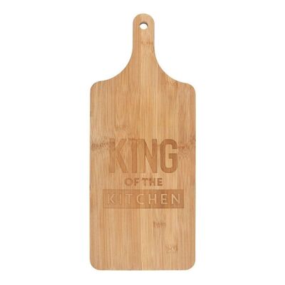 Tabla de cortar de bambú King of the Kitchen