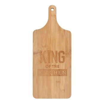Planche à découper en bambou King of the Kitchen 1
