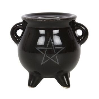 Porte-encens en céramique Pentagram Cauldron 3