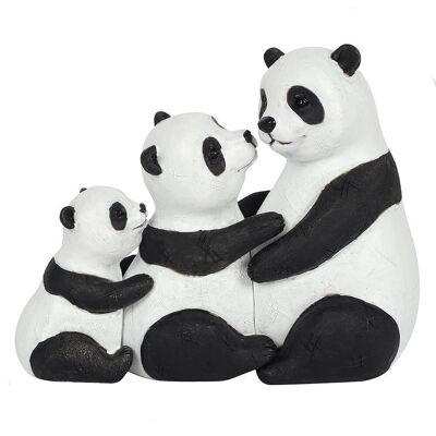 Ornamento della famiglia Panda