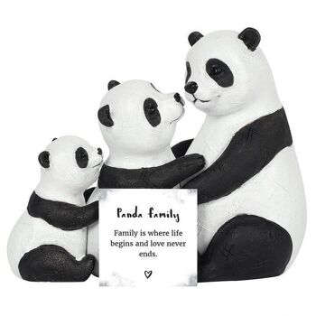 Ornement Famille Panda 3