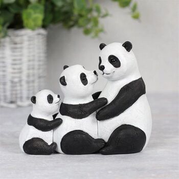 Ornement Famille Panda 4