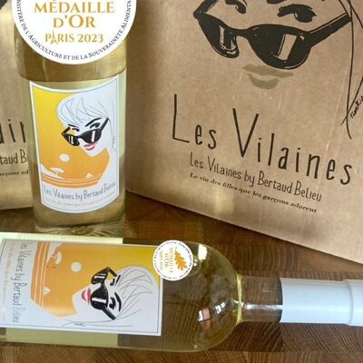 Vino blanco Les Vilaines By Bertaud Belieu Côtes de Provence x 1 caja 6 botellas
