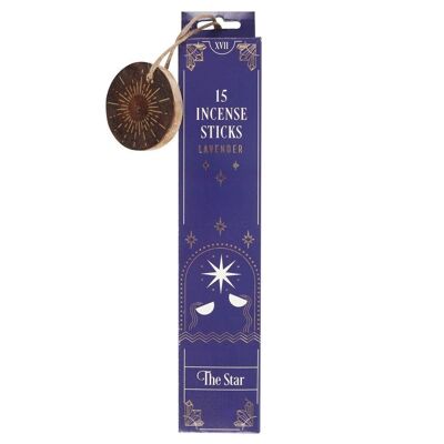 I bastoncini di incenso dei tarocchi Star Lavender