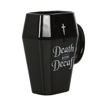 La mort avant la tasse de cercueil décaféiné 3