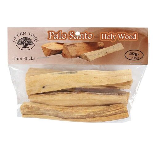 Green Tree Palo Santo Thin Sticks 50g