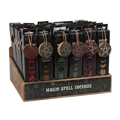 Set di 48 bastoncini di incenso Magic Spell