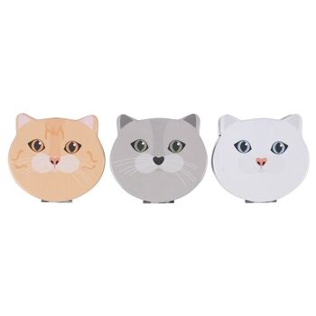 Lot de 12 miroirs compacts Cat Face 2