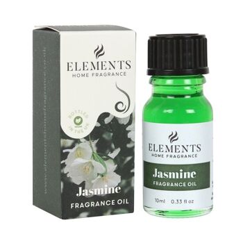 Ensemble de 12 huiles parfumées au jasmin Elements 2