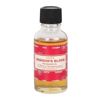 Ensemble de 12 huiles parfumées Dragon's Blood par Satya 2