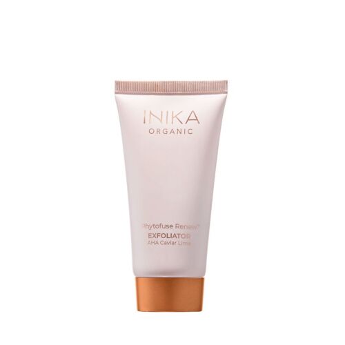 INIKA Certified Organic Phytofuse Renew Caviar Lime Exfoliator, 75ml