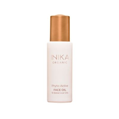 INIKA Huile Phyto-Active Visage Certifiée Bio, 30 ml