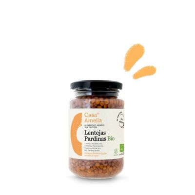 Lentilles Pardinas Bio 330g - Certifiées Sans Gluten par l'Association Cœliaque de Catalogne