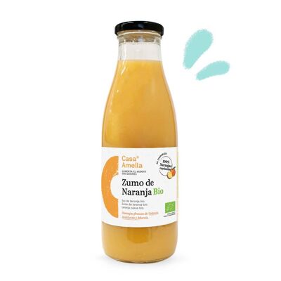 Organic orange juice 750ml