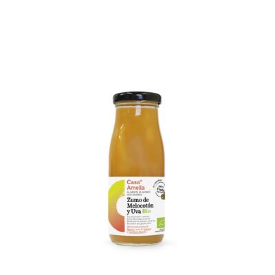 Organic peach and grape juice 250ml Go!