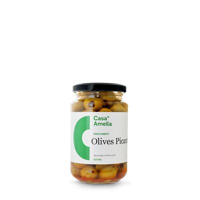 Aceitunas picantes sin hueso 395g