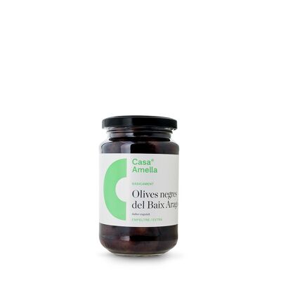 Black olives from Lower Aragon 390g