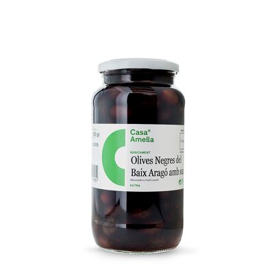 Black olives from Lower Aragon 960g