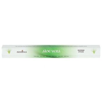 Ensemble de 6 paquets de bâtons d'encens Elements Aloe Vera 2