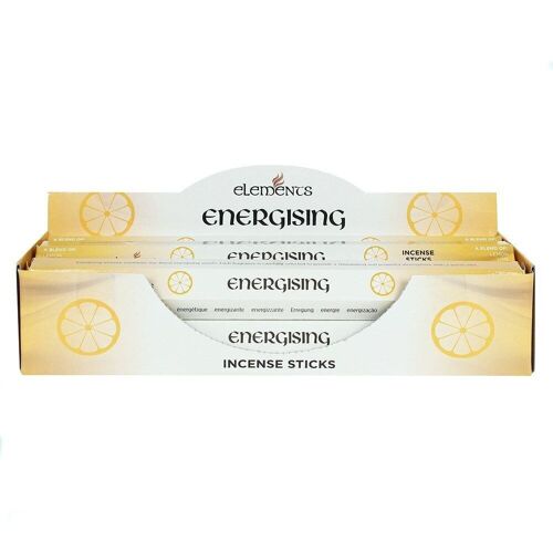 Set of 6 Packets of Elements Energising Incense Sticks