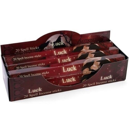 Set of 6 Packets of Luck Spell Incense Sticks by Lisa Parker