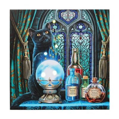 Plaque sur toile lumineuse The Witches Apprentice par Lisa Parker