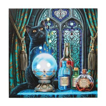 Plaque sur toile lumineuse The Witches Apprentice par Lisa Parker 1