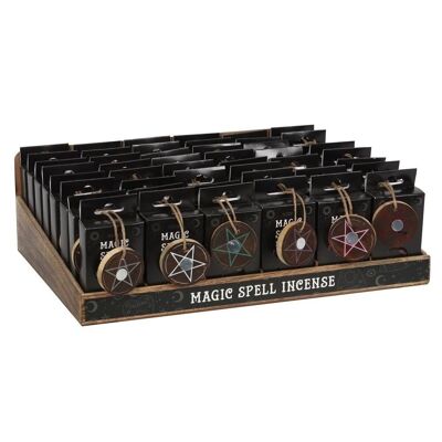 Ensemble de 48 cônes d'encens Magic Spell