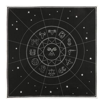 Nappe d'autel 70x70cm signe astrologique 1