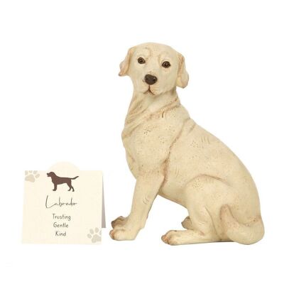Ornamento di cane Labrador giallo