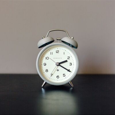 Alarm clock - Classic & Modern - Gray - Charlie Bell Echo - Newgate
