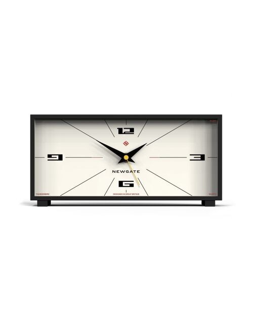 Horloger à poser - Classique & Moderne - Noir mat et Crème - Thunderbird - Newgate