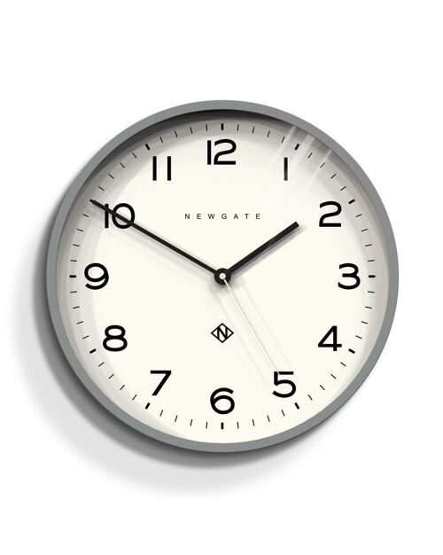 Horloge murale - Classique & Moderne - Gris - Number 3 Echo - Newgate