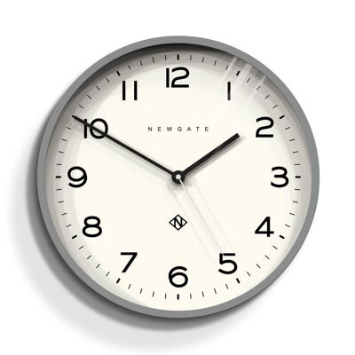 Reloj de pared - Clásico y Moderno - Gris - Número 3 Echo - Newgate