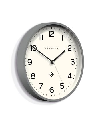 Horloge murale - Classique & Moderne - Gris - Number 3 Echo - Newgate 2