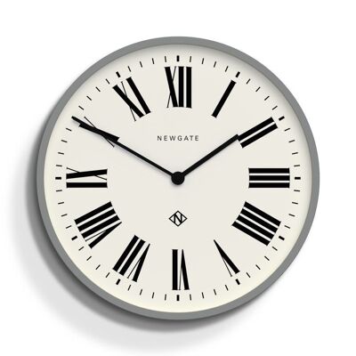 Orologio da parete - Classico e moderno - Grigio italiano - Numero 3 - Newgate