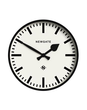 Horloge murale - Classique & Moderne - Railway Noir - Number 3 - Newgate 1